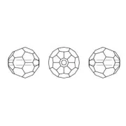 Perles rondes  PureCrystal 5000 6 mm Rose Shimmer x6