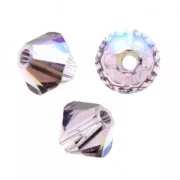 Toupies en cristal PureCrystal 5328 4 mm Light Amethyst Shimmer 2X x50