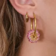 Toupies en cristal PureCrystal 5328 4 mm Light Amethyst Shimmer 2X x50