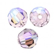 Perle ronde  PureCrystal 5000 8 mm Light Amethyst Shimmer x1|raw }}