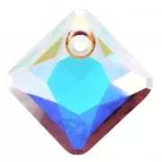 Pendentif Princess Cut PureCrystal 6431 11.5 mm Crystal AB x1