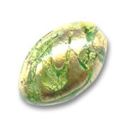 Olive feuille d'or 18x12 mm Olivine|raw }}
