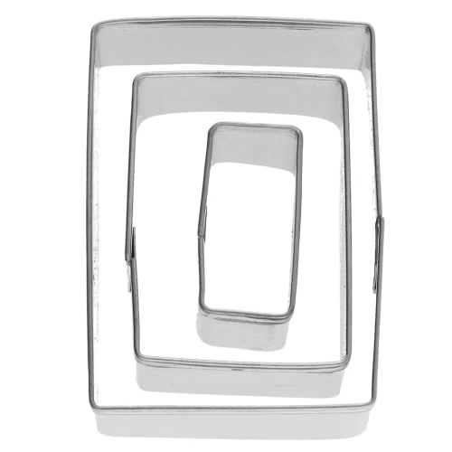 Emporte-pièce rectangle x3