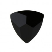 Cabochon triangle PureCrystal 4799 9 mm Jet x 1