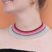 Perles rocailles Preciosa  11/0 2 mm - Vert Turquoise Metallique x20g