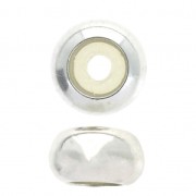 Perle Stoppeur 6.6 mm avec un trou de 2 mm en Argent 925 x1|raw }}