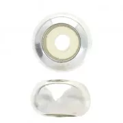 Perle Stoppeur 6.6 mm avec un trou de 2 mm en Argent 925 x1