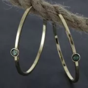 Cabochons ronds 4 mm à coller ou à sertir Aventurine x5