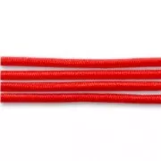 Fil élastique gainé 1 mm Rouge x 19 m