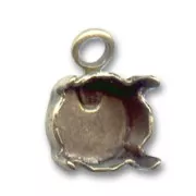 Serti griffe pendentif pour cabochon PureCrystal 1028/1088/1122 8 mm - Bronze x1