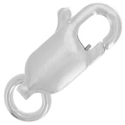 Fermoir mousqueton allongé 10 mm - Argent 925 x1