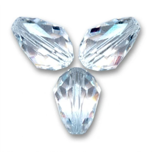 Poires PureCrystal 5500 9x6 mm Crystal x4