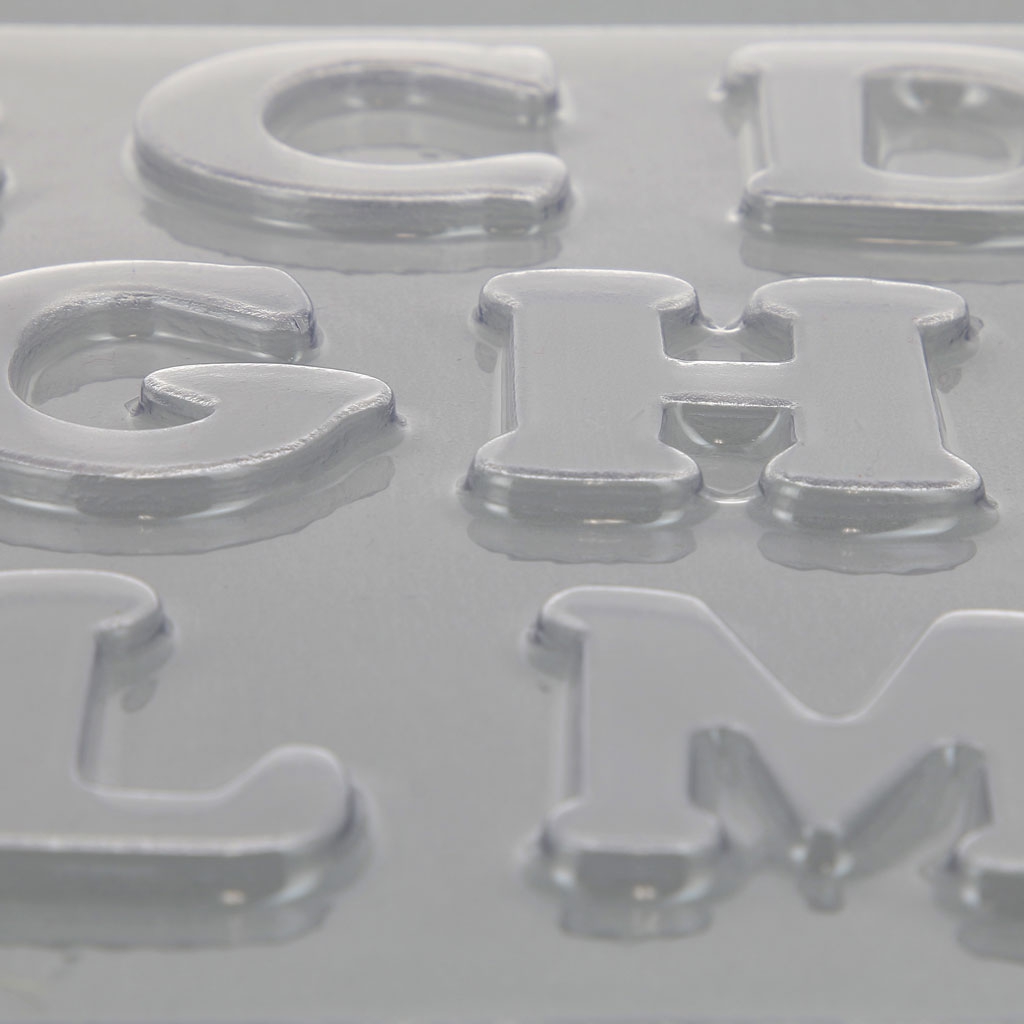 Perles Lettres Alphabet A-Z En Plastique Blanc Avec Boîte De