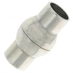 Fermoir aimanté pour bracelet cordon 6 mm - en Argent 925 x1