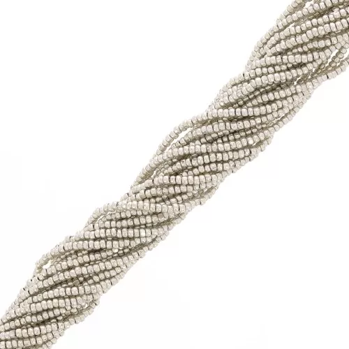 Charlottes Preciosa 13/0 - Dyed Dark Grey Metallic x10g