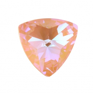 Cabochon triangle PureCrystal 4799 9 mm Crystal Peach Delite x 1