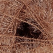 Creative Bubble - Fil à crocheter pour éponge tawashi Brun x50g