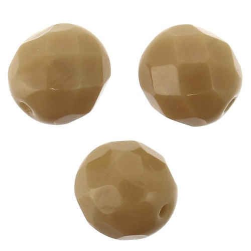 Facettes 8 mm Caramel x20