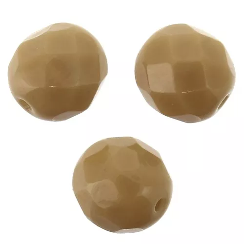 Facettes 8 mm Caramel x20