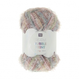 Creative Bubble - Fil à crocheter pour éponge tawashi Rose Patine x50g