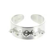 Bague 5 anneaux en Argent 925 x1|raw }}