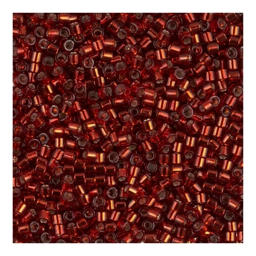 Miyuki Delica 10/0 DBM0603 - Dyed Silverline Red x8g