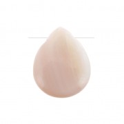 Goutte en Nacre 8x10 mm Rose x1|raw }}