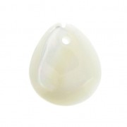 Sequin Feuille en Nacre 12x10 mm x1