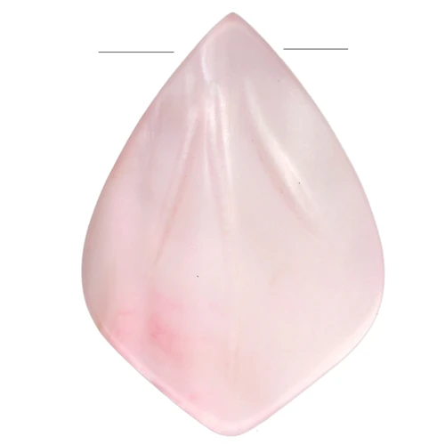 Pétale en nacre 14x10 mm - Rose x1