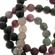 Perles rondes en pierre gemme Tourmaline 8 mm x10