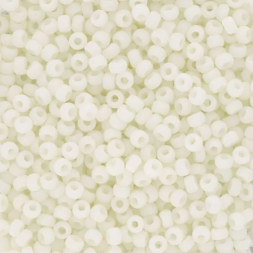 Rocaille Miyuki 11/0 2021 - Opaque Cream Mat x8g