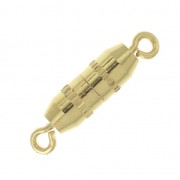 Fermoir à visser 10 mm doré à l'or fin x1|raw }}