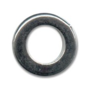 Anneaux 13 mm black nickel x6