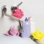 Creative Bubble - Fil à crocheter pour éponge tawashi Vert fluo x50g