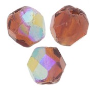 Facettes 4 mm Dark Topaz AB x50|raw }}