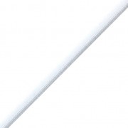 Fil élastique gainé pour bracelet 3 mm Blanc x 1 m|raw }}