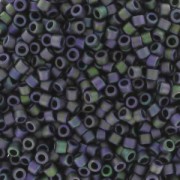 Miyuki Delica 11/0 DB1053 - Mat Metallic Plum Emerald Gold Iris x8g|raw }}