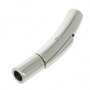 Fermoir clip 30x5 mm pour cordon 3 mm en Acier inoxydable x1|raw }}