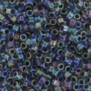 Miyuki Delica 11/0 DB0086 - Noir Lined Crystal AB x8g|raw }}