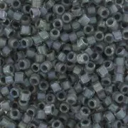 Miyuki Delica 11/0 DB0081 - Grey Lined Crystal AB x8g