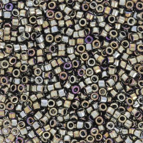 Miyuki Delica 11/0 DB0026 - Metallic Steel Iris x8g