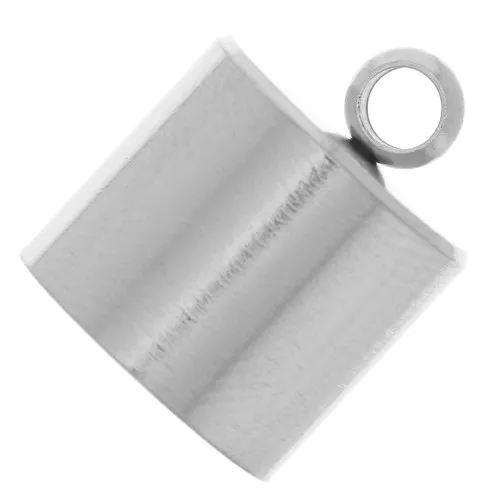Embouts cylindriques pour cordon 10 mm - Acier inoxydable 303 x4