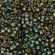 Miyuki Delica 11/0 DB0024 - Metallic Olive Green Iris x8g
