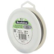 Fil Cablé 7 brins 0.25 mm - Beadalon - Acier x91 m|raw }}