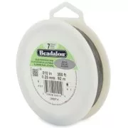 Fil Cablé 7 brins 0.25 mm - Beadalon - Acier x91 m