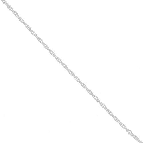 Chaîne maille corde 1.1 mm en Argent 925 x50 cm