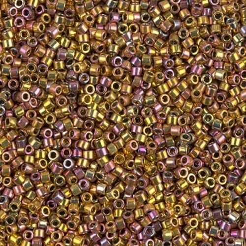 Miyuki Delica 11/0 DB0507 - 24kt Pink Gold Iris x5g