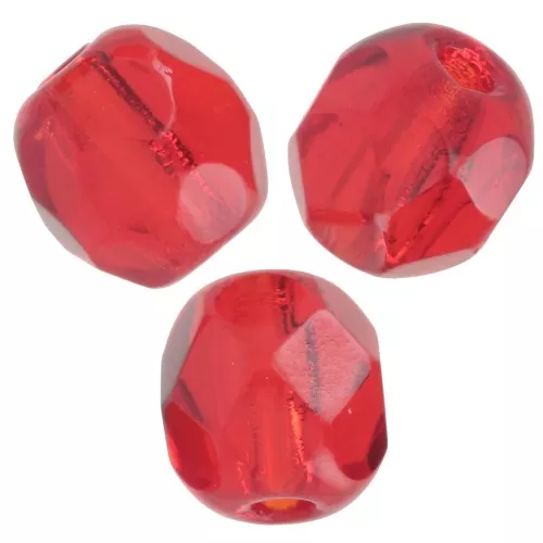 Facettes 4 mm Light Siam  x50