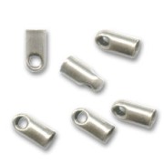 Embouts pour fil 1.2 mm - Argenté vieilli x20