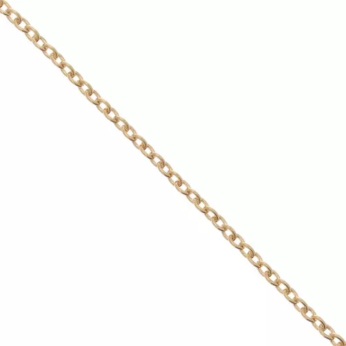 Chaîne maille Forçat 2,5 mm Doré à l'or fin x1m